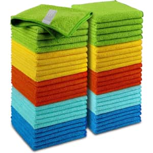 Microfiber Cleaning Cloth 50-Pack for $13 via Sub & Save