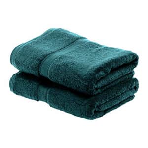 SUPERIOR Egyptian Cotton Solid Towel Set, 2PC Bath, Teal, 2 Count for $58