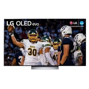 LG OLED55C3PUA 55 Inch OLED evo 4K UHD Smart TV with Dolby Atmos with a SC9 3.1.3ch Soundbar and for $1,910