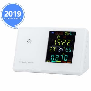 Yvelines Multifunction Indoor Air Quality Monitor for $43 Yvelines Multifunction Indoor Air Quality Monitor for $43