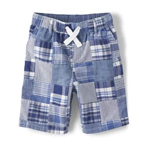 Gymboree Boys and Toddler Pull On Shorts, Blue Madras, 8 US for $9 Gymboree Boys and Toddler Pull On Shorts, Blue Madras, 8 US for $9