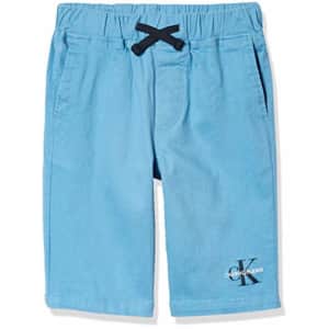 Calvin Klein Boys' Pull On Short, LichenBlue, Small (8) for $18