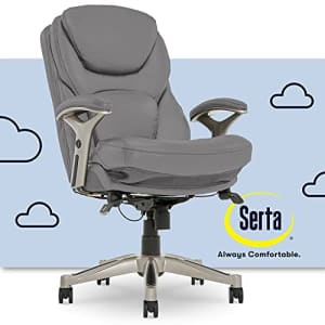 Serta Ergonomic Executive Office Chair Motion Technology Adjustable Mid Back Design with Lumbar for $265