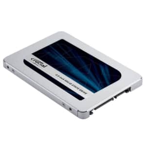 Crucial MX500 1TB SATA 6Gbps Internal SSD for $110 Crucial MX500 1TB SATA 6Gbps Internal SSD for $110