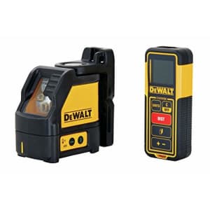 DEWALT TSTAK Laser Level & Laser Measure Tool Kit, Cross Line (DW0889CG) for $349