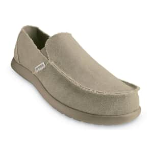 Crocs Men's Santa Cruz Slip-On Loafers for $22