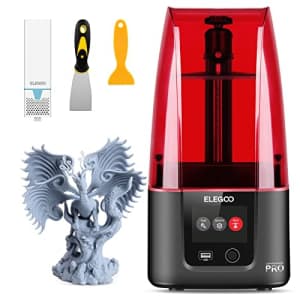 ELEGOO Mars 3 Pro Resin 3D Printer with 6.66 inch 4K Monochrome LCD Screen Odor Reduction Function for $238