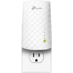 TP-Link AC750 Dual Band WiFi Range Extender for $14