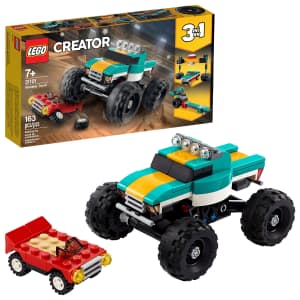 LEGO Creator 3-in-1 Monster Truck Kit for $12