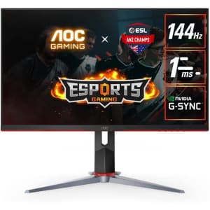 AOC 27G2 27" 1080p 144Hz G-Sync IPS Gaming Monitor for $200