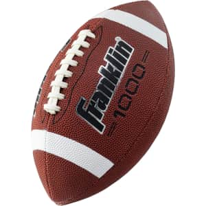 Franklin Sports 1000 Regulation Outdoor Football for $11