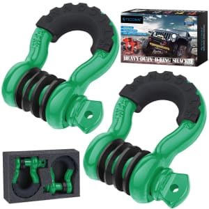 Ticonn D-Ring Shackle 2-Pack for $12 Ticonn D-Ring Shackle 2-Pack for $12