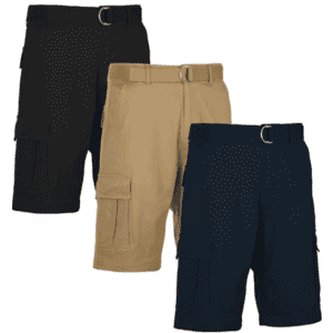 Men's Cargo or Chino Shorts 3-Pack for $26
