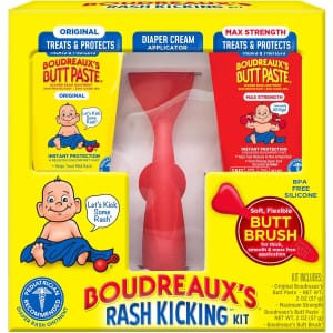 Boudreaux's Butt Paste Complete Rash Kicking Kit for $10 via Sub & Save