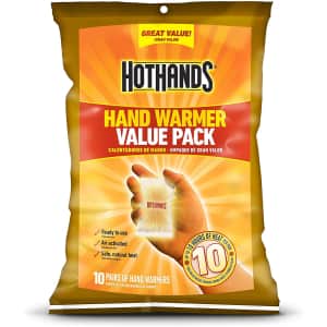 HotHands Hand Warmer 10-Pair Value Pack for $7