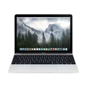 Apple MacBook MF855LL/A 12-Inch Laptop with Retina Display Silver, 256 GB (Refurbished) for $355