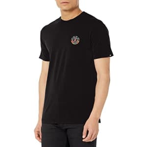 Element Men's Logo Short Sleeve Tee Shirt, Flint Black Magma Icon, XL for $13 Element Men's Logo Short Sleeve Tee Shirt, Flint Black Magma Icon, XL for $13