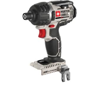 PORTER-CABLE 20V MAX Cordless Impact Driver, Tool Only (PCC640B) for $124 PORTER-CABLE 20V MAX Cordless Impact Driver, Tool Only (PCC640B) for $124