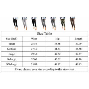 onlypuff Stripe Leopard Elastic Waist Pants for Women Joggers Pants Activewear Pockets XL for $16 onlypuff Stripe Leopard Elastic Waist Pants for Women Joggers Pants Activewear Pockets XL for $16