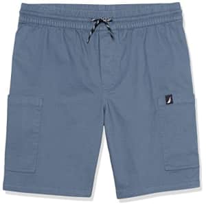 Nautica Boys' Toddler Drawstring Pull-on Shorts, Summit Blue Cargo, 4T for $11