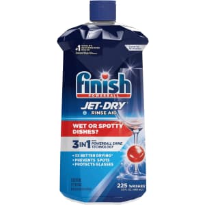 Finish Jet-Dry Rinse Aid 23-oz. Bottle for $6.30 via Sub & Save Finish Jet-Dry Rinse Aid 23-oz. Bottle for $6.30 via Sub & Save