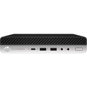 HP EliteDesk 705 G4 AMD Ryzen 5 Pro Mini Desktop PC for $399