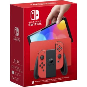 Nintendo Switch Mario Red Edition OLED Console: Preorders for $350