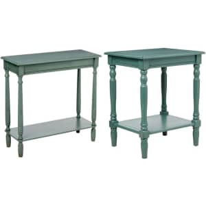 Decor Therapy Simplify Console Table & End Table for $109