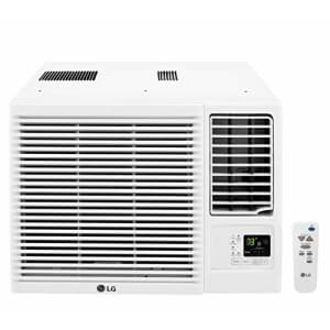 LG LW1216HR 11,500/12,000 230V Window-Mounted Air Conditioner with 9,200/11,200 BTU Supplemental for $550