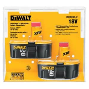 DeWalt DC9096-2 18V XRP Battery Combo Pack for $69