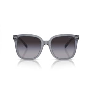 Coach HC8381U Universal Fit Sunglasses, Transparent Brown/Grey/Brown Gradient, 54 mm for $144