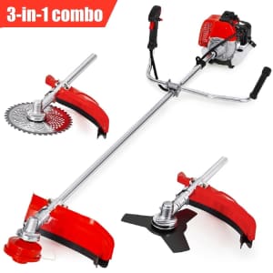 Maxtra 3-in-1 42.7cc 2 Cycle Gas-Powered Weed Eater for $171