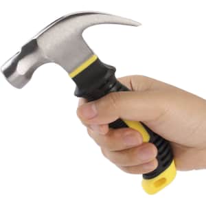 Efficere Stubby Claw Hammer w/ Magnetic Nail Starter for $9