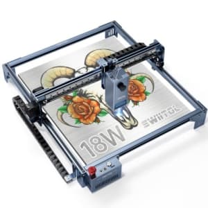 Swiitol C18 Pro 18W Laser Engraver for $215 Swiitol C18 Pro 18W Laser Engraver for $215