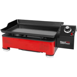 Royal Gourmet 18" Portable Table Top Propane Gas Grill / Griddle for $70