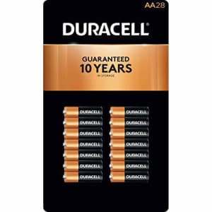Duracell Coppertop AA Batteries - 28 pk for $33