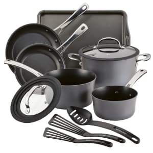 Rachael Ray Cook + Create 11-Piece Hard-Anodized Nonstick Cookware Set for $112 after rebate w/ $30 Kohl's Cash Rachael Ray Cook + Create 11-Piece Hard-Anodized Nonstick Cookware Set for $112 after rebate w/ $30 Kohl's Cash