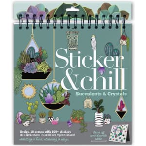 Sticker & Chill Sticker Book for Adults for $14