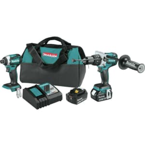 Makita 18V LXT Hammer Drill & Impact Driver Combo Kit for $224 Makita 18V LXT Hammer Drill & Impact Driver Combo Kit for $224