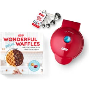Dash Waffle Maker Gift Set for $25 Dash Waffle Maker Gift Set for $25