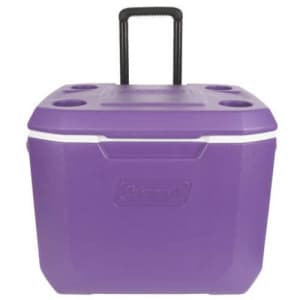 Coleman 50-Quart Xtreme 5-Day Heavy-Duty Wheeled Cooler for $30 Coleman 50-Quart Xtreme 5-Day Heavy-Duty Wheeled Cooler for $30