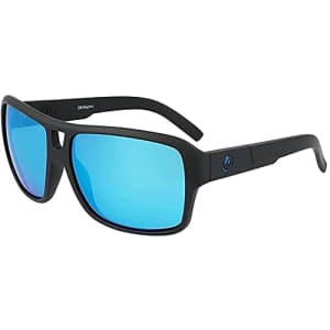 Dragon Alliance Dragon The Jam Small Sunglasses - Matte Black H2O Frame | LL Blue Ion Lens for $160