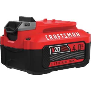 Craftsman 20V 4Ah Li-Ion Battery for $39
