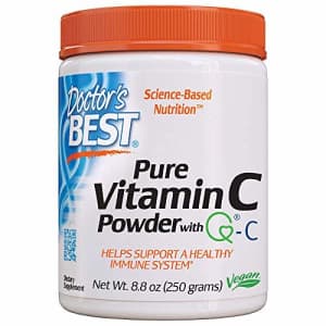 Doctor's Best Vitamin C Powder with Quali-C, Healthy Immune System, Brain, Eyes, Heart and for $34
