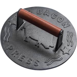 Bellemain 8.5" Cast Iron Bacon Press for $20