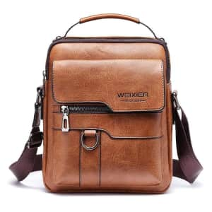 Men's Crossbody Shoulder Bag for $9