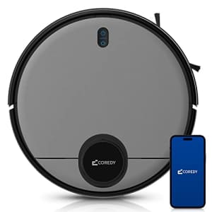 Coredy SL200 Robot Vacuum Cleaner, Smart Laser Navigation, Reactive Tech Obstacle Avoidance, 2600Pa for $189