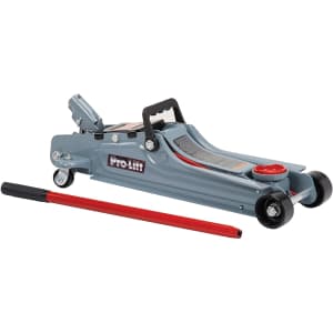 Pro-Lift Pro Lift 2-Ton Low Profile Floor Jack for $59 Pro-Lift Pro Lift 2-Ton Low Profile Floor Jack for $59
