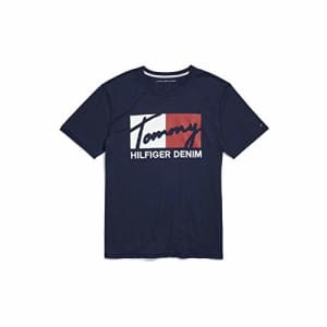 Tommy Hilfiger Men's Adaptive Sensory Tagless T Shirt, Black IRIS-PT, MD for $21 Tommy Hilfiger Men's Adaptive Sensory Tagless T Shirt, Black IRIS-PT, MD for $21