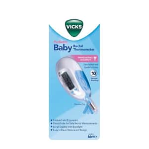 Vicks Baby Rectal Thermometer for $15